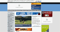 Desktop Screenshot of podhale-sport.pl